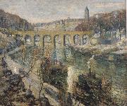 Ernest Lawson The Bridge oil painting on canvas